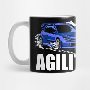 Peugeot 206 Blue Mug